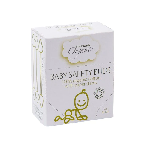 Simply Gentle Organic Baby Safety Buds 72's