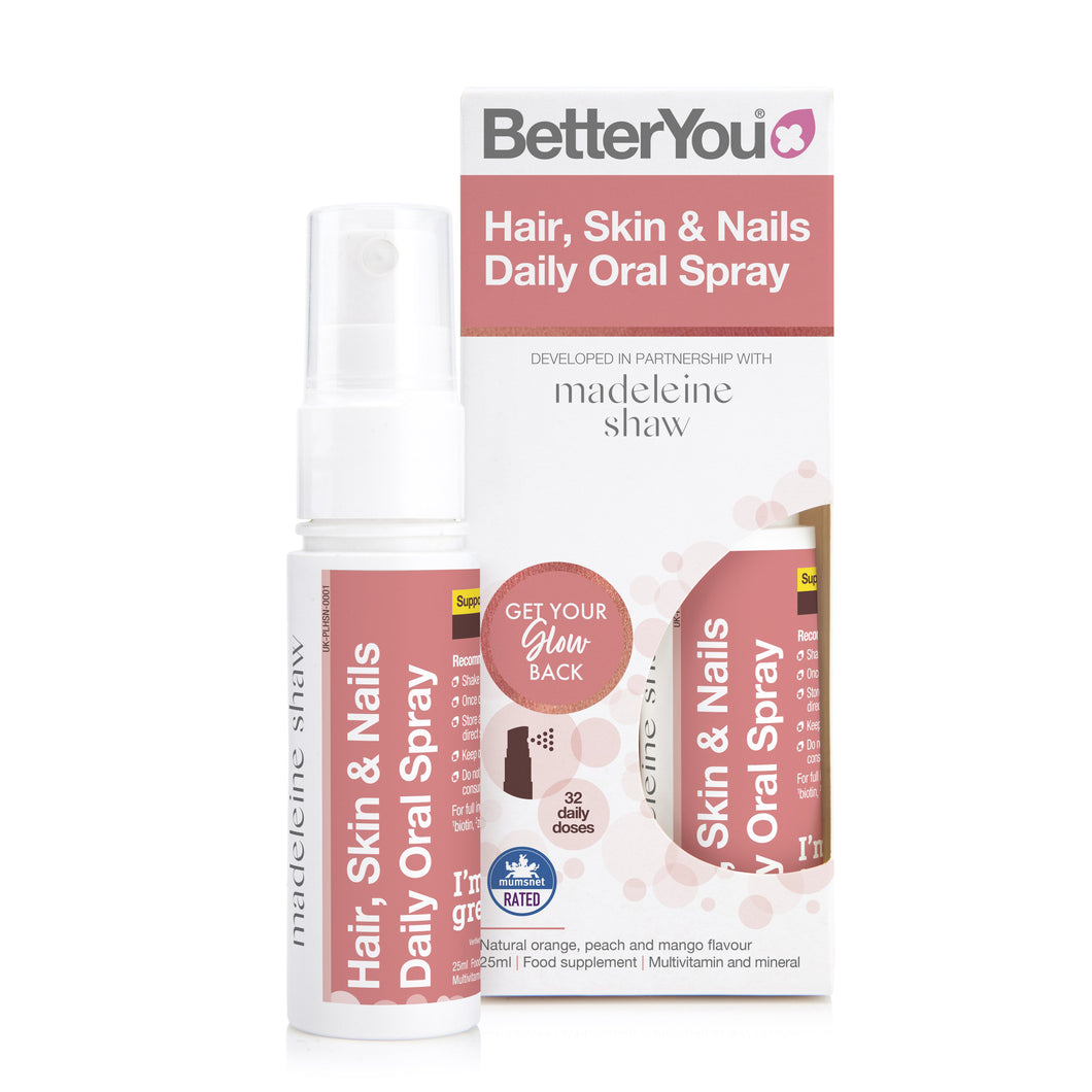 BetterYou Hair, Skin & Nails Daily Oral Spray