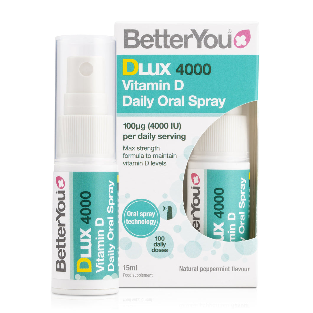 BetterYou DLux 4000 Daily Vitamin D Daily Oral Spray