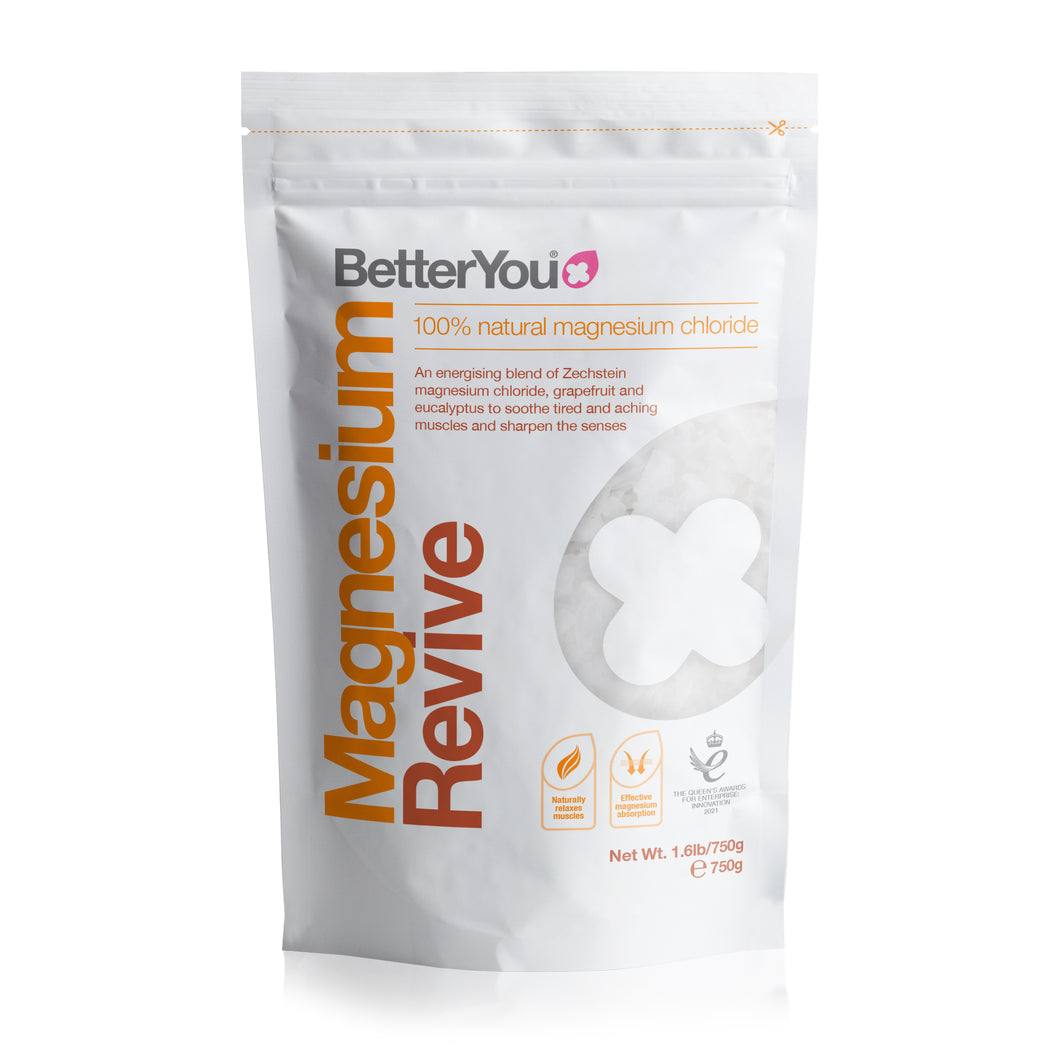 BetterYou - Magnesium Bath Flakes - REVIVE 750g