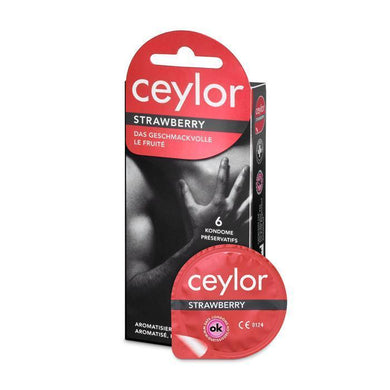 Ceylor Condom - Strawberry 6s