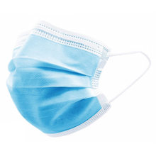 Load image into Gallery viewer, Disposable Face mask 3ply  - Poly bag of 10 - Blue
