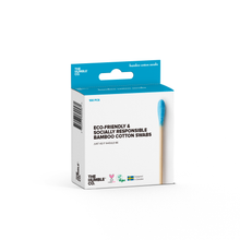 Load image into Gallery viewer, The Humble Co Bamboo Cotton Swabs - Blue
