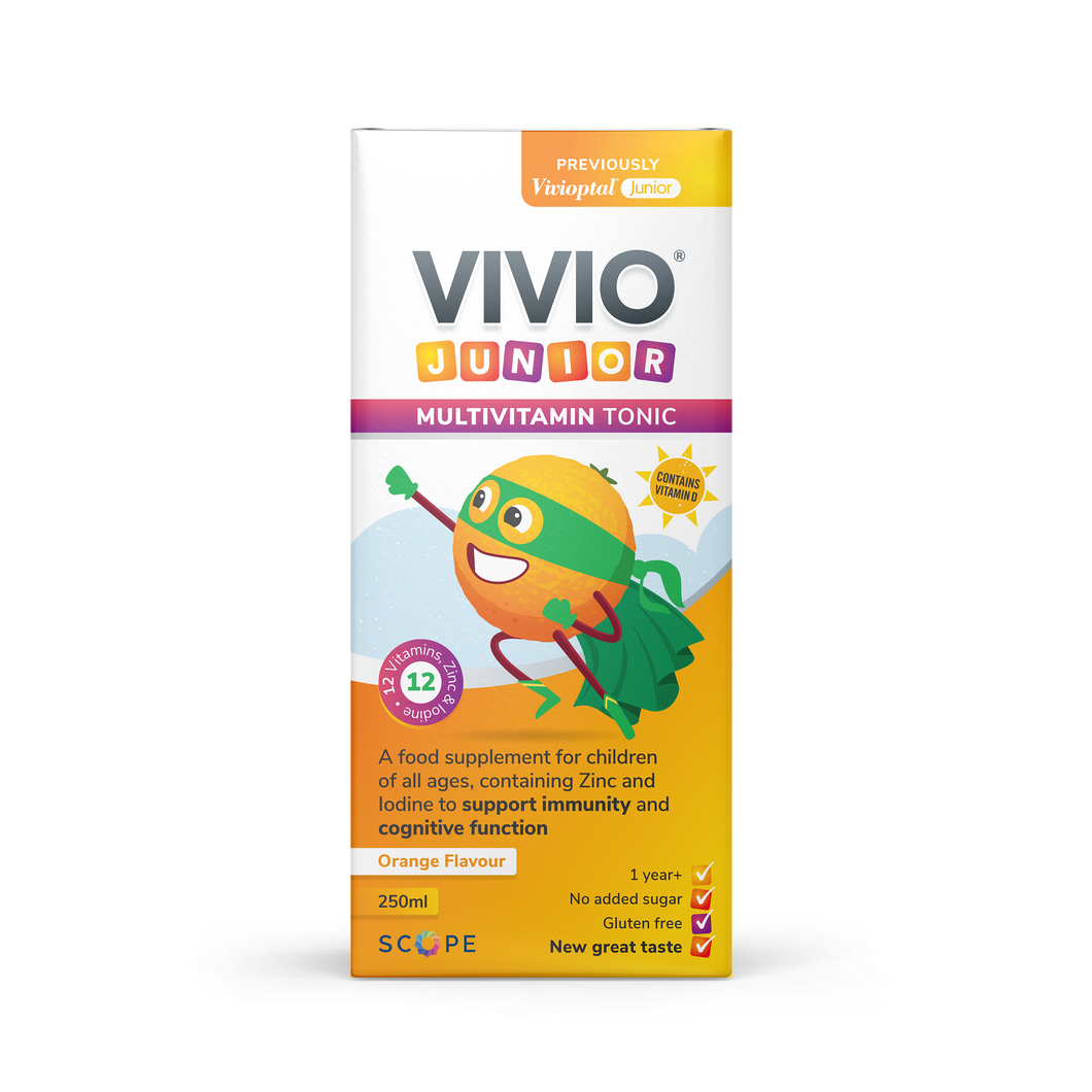 Vivio Junior - Multivitamin Tonic - Gluten & sugar free 250ml