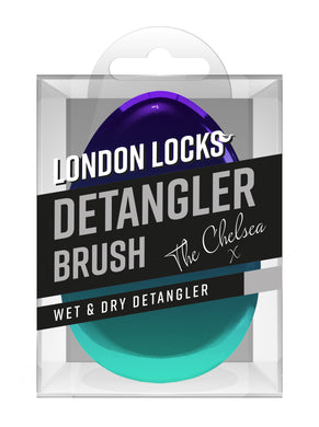 London Locks Chelsea Detangle Brush - Metallic 2 Colour