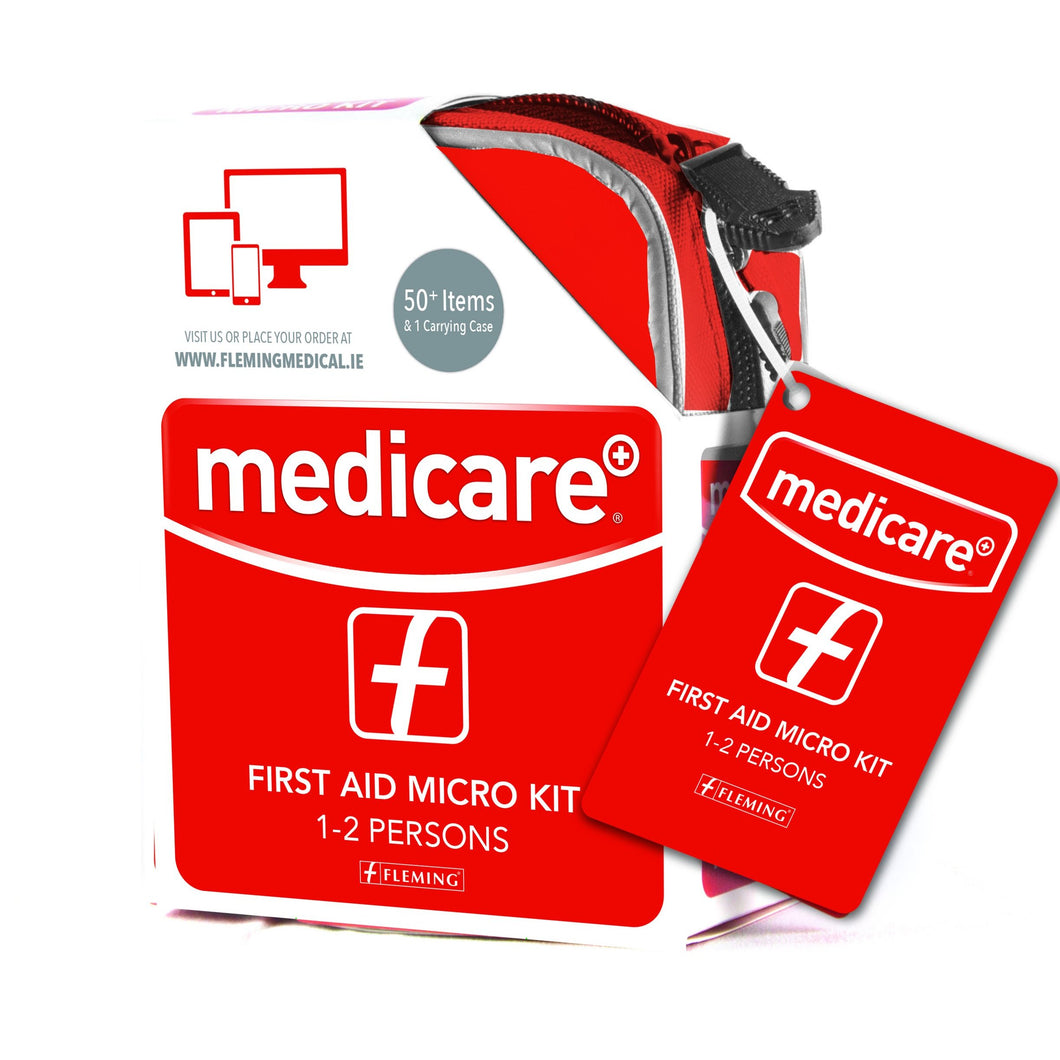 Medicare Pocket first aid Kit with carry case - 50+ items