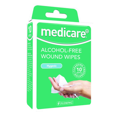 Medicare Alcohol Free Cleansing Wipes 10's