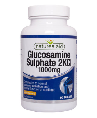 Natures Aid Glucosamine Sulphate 1000mg (with Vitamin C)   90 tabs               