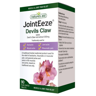 Natures Aid - JointEeze - Devil's Claw 300mg 90Tabs
