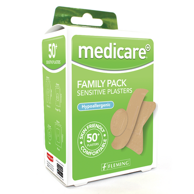Medicare Family Pack Sensitive Plasters 50s